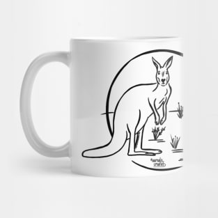 Australia: Australian kangaroo Mug